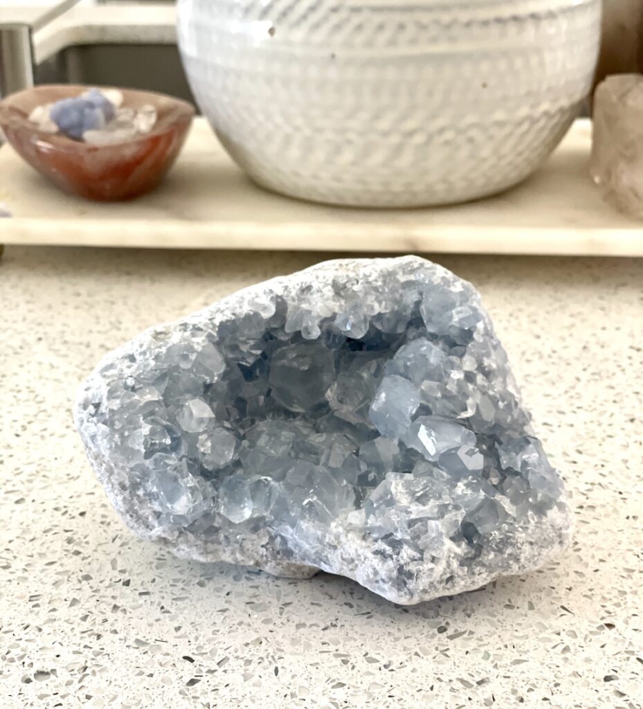 Celestine Geode