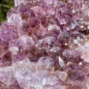 Amethyst Cacoxenite Rutile Cluster