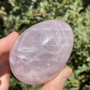 Rose Quartz Crystal Egg
