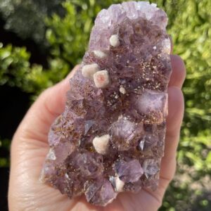 Amethyst Cacoxenite Cluster