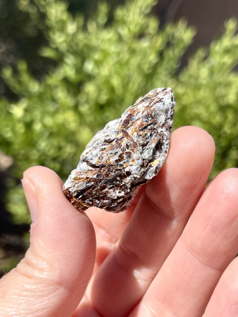 Astrophyllite Raw Cluster