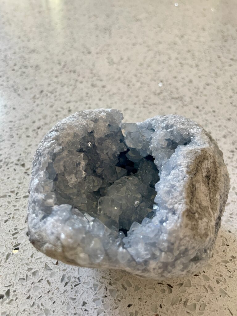 Celestite Crystal Geode