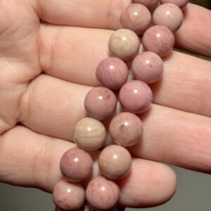 Volcanic Pink Rhyolite 8MM