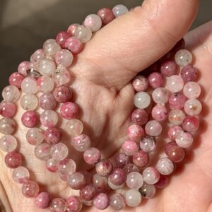 Cherry Sakura Quartz Bracelet 6MM